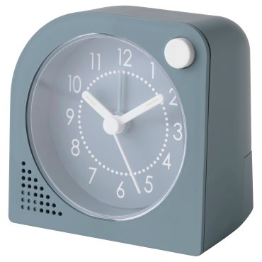 TJINGA, alarm clock low-voltage, 8x8 cm, 905.408.91
