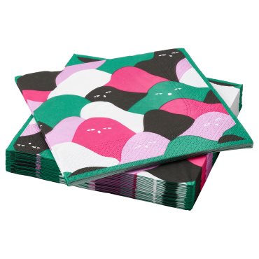 PALPFJÄRIL, paper napkin patterned/30 pack, 170g, 905.535.72