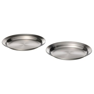 GRILLTIDER, side plate/set of 2, 20 cm, 905.605.01
