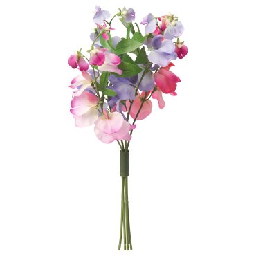 SMYCKA, τεχνητό λουλούδι/εσωτερικού/εξωτερικού χώρου μπουκέτο/Μοσχομπίζελο, 33 cm, 905.718.06
