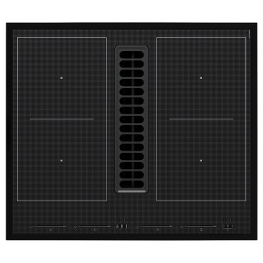 TÄCKNAN, induction hob/integrated extractor/IKEA 500, 60 cm, 905.986.36
