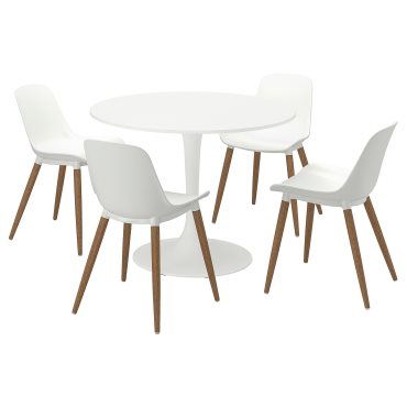 DOCKSTA/GRONSTA, table and 4 chairs, 103 cm, 995.488.40