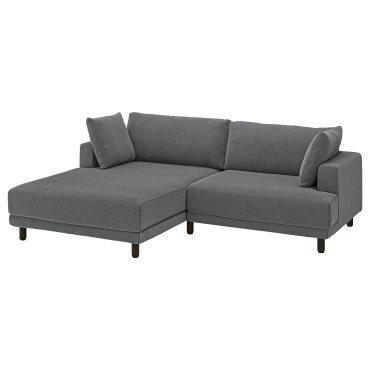 UPPÅKRA, 3-seat modular sofa with chaise longue, left, 996.140.57