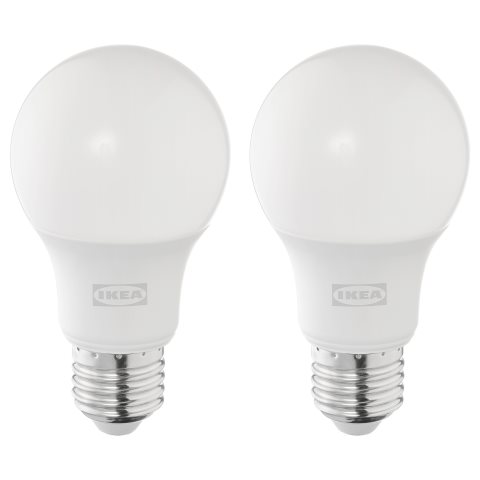 SOLHETTA, λαμπτήρας LED E27 806 lumen/συμβατό με ροοστάτη/γλόμπος, 605.839.24