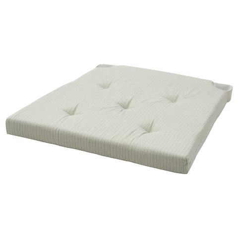 JUSTINA, chair pad, 42/35x40x4 cm, 105.635.46