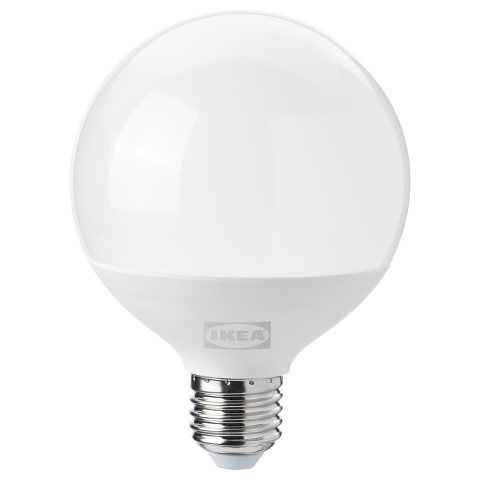SOLHETTA, λαμπτήρας LED E27 1521 lumen συμβατός με ροοστάτη/γλόμπος, 95 mm, 805.484.30