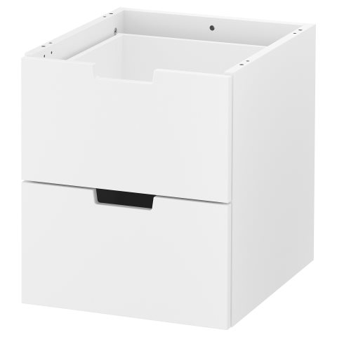 NORDLI, modular chest of 2 drawers, 903.834.57