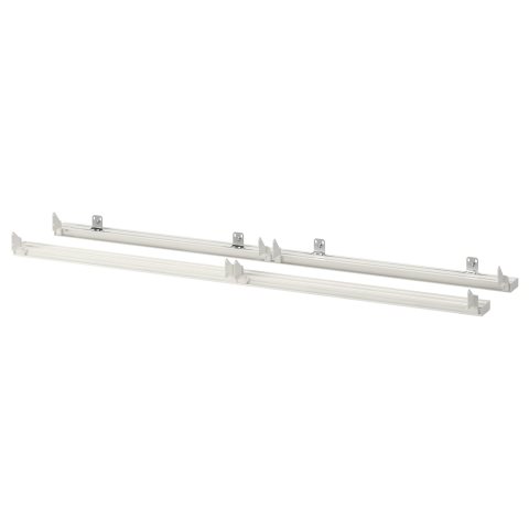 HJÄLPA, ράγα με εξαρτήματα για συρόμενες πόρτες, 803.955.83