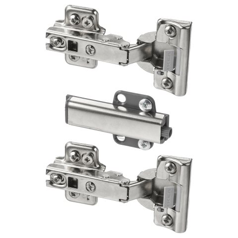 BESTÅ, soft closing/push-open hinge, 2 pack, 802.612.58