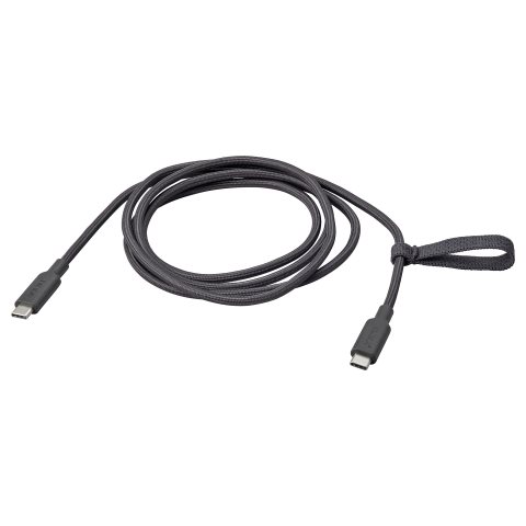 RUNDHULT, USB-C σε USB-C, 1.5 m/100 W, 005.811.07