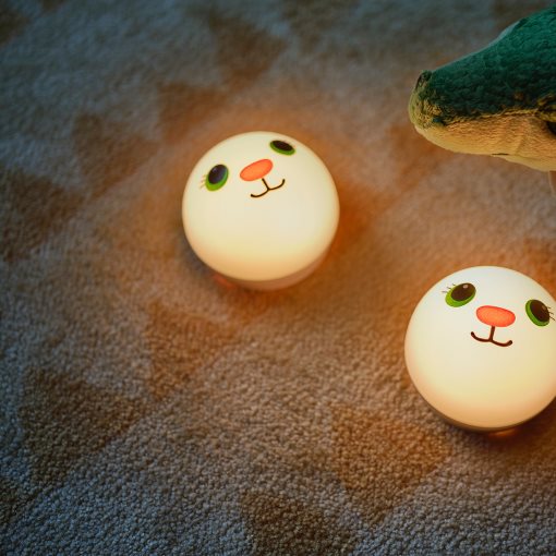 KORNSNÖ, φωτιστικό νυκτός με ενσωματωμένο φωτισμό LED/λειτουργία με μπαταρία, 004.337.20