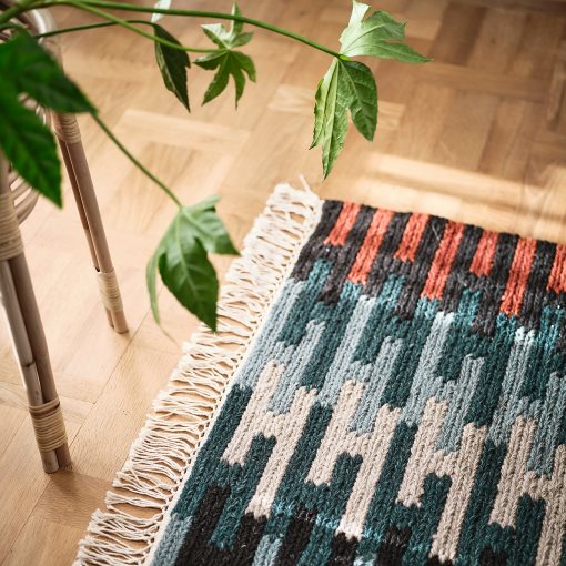 RESENSTAD, χαλί χαμηλή πλέξη, χειροποίητο 170x240 cm, 004.705.19