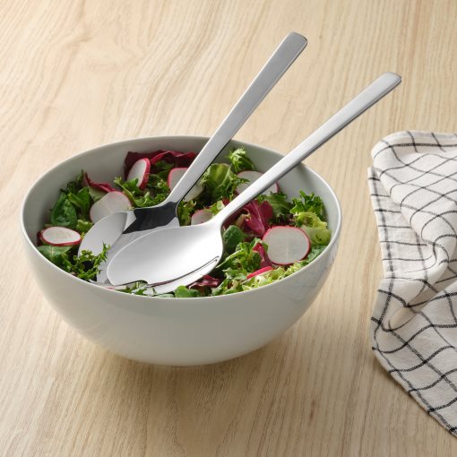LÖFTESRIK, σετ σερβιρίσματος σαλάτας, 2 τεμ. 29 cm, 004.721.32
