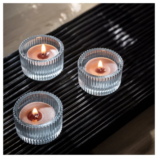 ENSTAKA, scented tealight/Bonfire/30 pack, 3.5 hr, 005.024.74