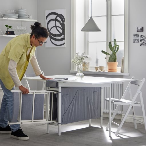 KALLHÄLL, πτυσσόμενο τραπέζι με αποθήκευση, 005.112.23