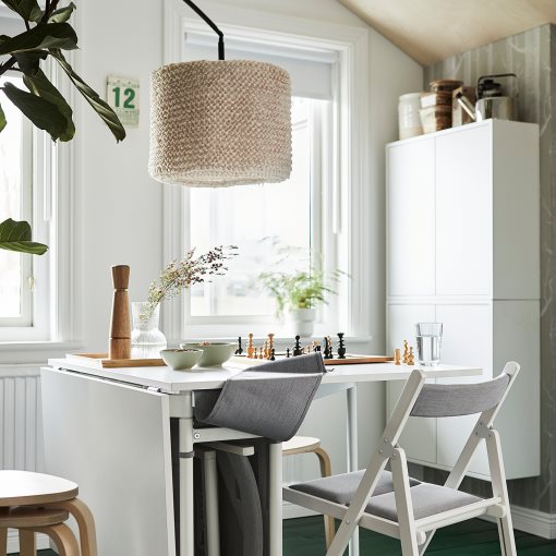 KALLHÄLL, πτυσσόμενο τραπέζι με αποθήκευση, 005.112.23