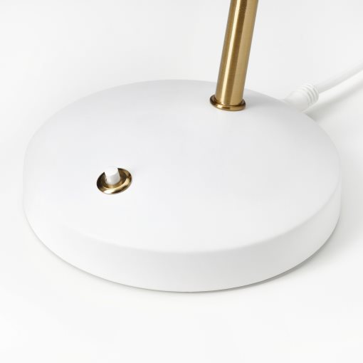 ISNÅLEN, φωτιστικό γραφείου με ενσωματωμένο φωτισμό LED, 005.143.68