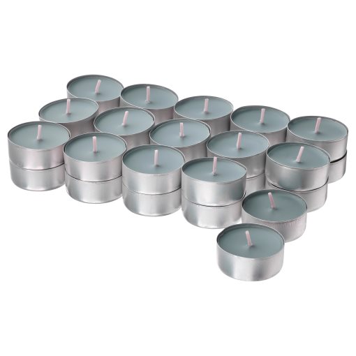 PÄRONTRÄD, scented tealight/Mountain air 30 pack, 3.5 hr, 005.253.57