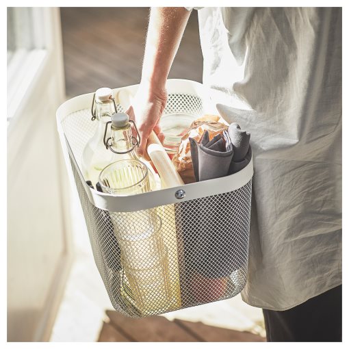 RISATORP, basket with compartments, 33x24x23 cm, 005.276.34