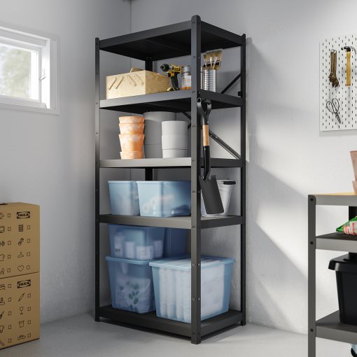 RYKTA, κουτί αποθήκευσης με καπάκι, 36x50x35 cm/44.5 l, 005.332.01