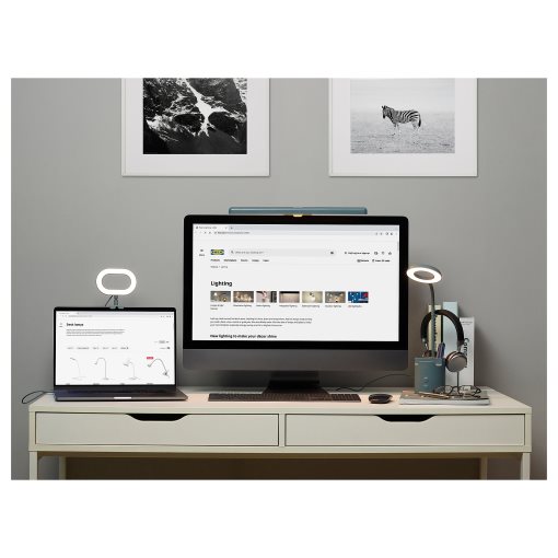 STÄNKREGN, ring lamp with built-in LED light source/dimmable, 005.421.54