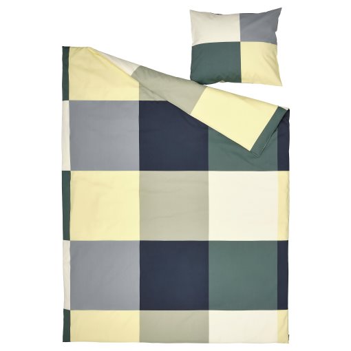BRUNKRISSLA, duvet cover and pillowcase, 150x200/50x60 cm, 005.548.11