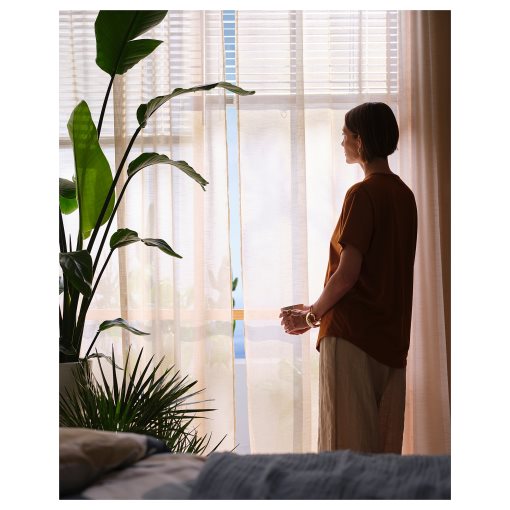 HALLEBRACKA, διαφανής κουρτίνα, 2 τεμ. 145x300 cm, 005.568.48