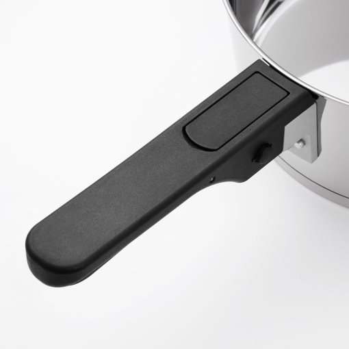 SLATROCKA, 4-piece cookware kit with detachable handle, 005.605.86