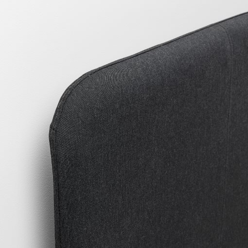 SLATTUM, upholstered bed frame, 140x200 cm, 005.712.45