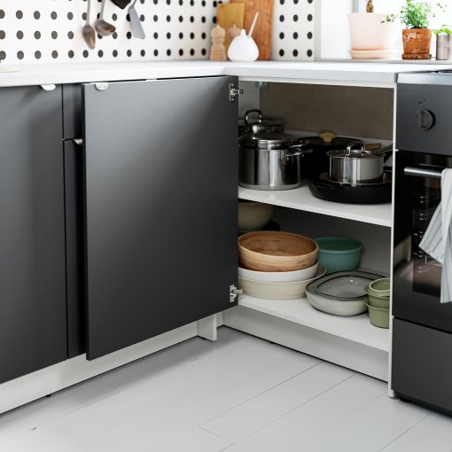 KNOXHULT, γωνιακό ντουλάπι βάσης, 100x91 cm, 005.887.88