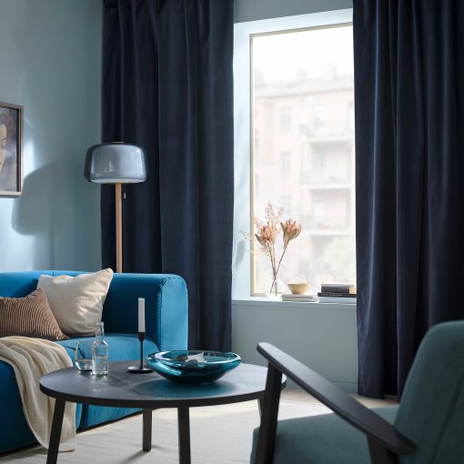 SANELA, curtains 1 pair, 140x300 cm, 005.914.08