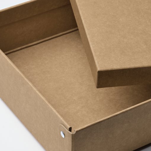 GÄRDESGÅRD, κουτί αποθήκευσης με καπάκι, 25x35x8 cm, 005.969.34