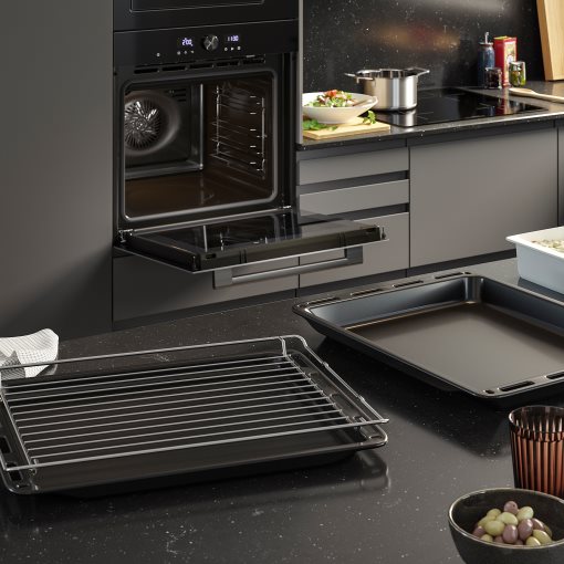 SPJUTBO, φούρνος με αερόθερμο και πρόσθετη λειτουργία ατμού/γκριλ/ IKEA 500, 006.002.76