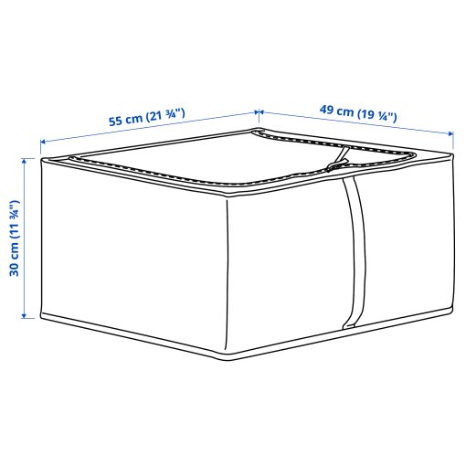 PÄRKLA, θήκη αποθήκευσης, 55x49x30 cm, 006.011.05
