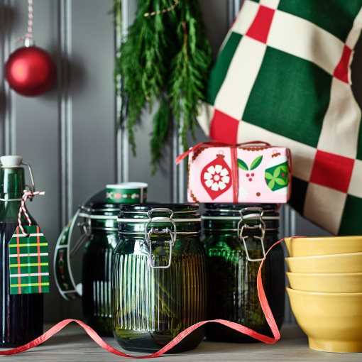 VINTERFINT, jar with lid, 1 l, 006.038.16