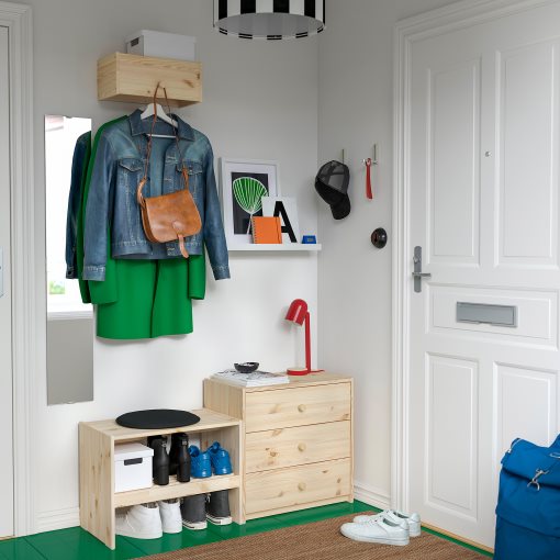 RAGGBERG, καλόγερος με ράφι, 40x21x17 cm, 006.111.28