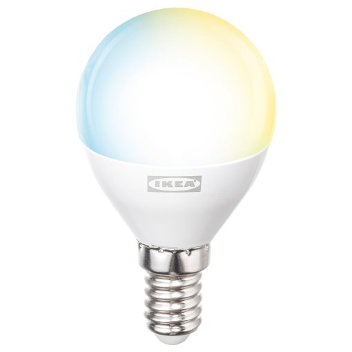 KAJPLATS, smart LED bulb E14 806 lumen, 45 mm, 006.113.12