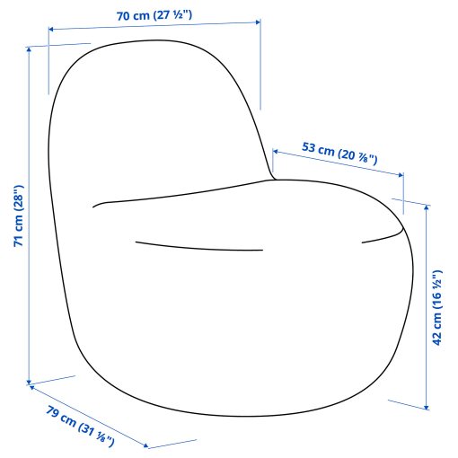 LILLESÄTER, περιστρεφόμενη πολυθρόνα, 006.186.86