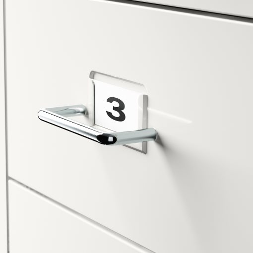 HELMER, συρταριέρα με ροδάκια, 28x65 cm, 006.199.02