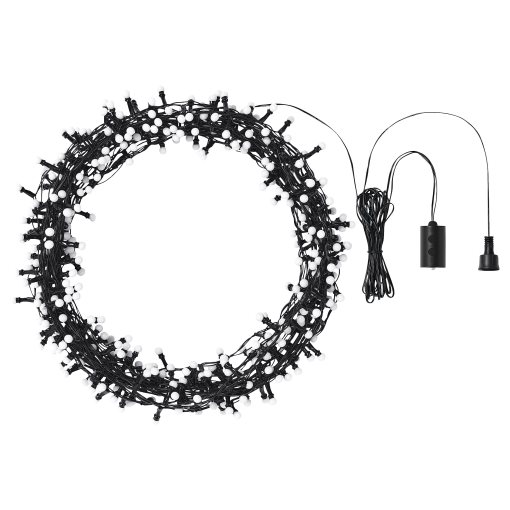 STRÅLA, lighting chain with built-in LED light source/οutdoor, 20 m, 006.352.66