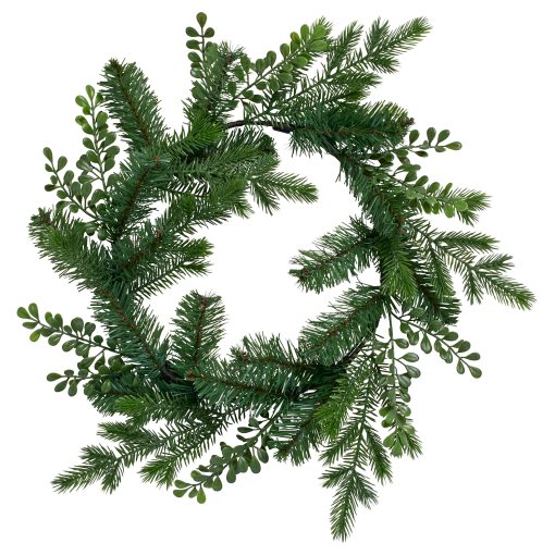 VINTERFINT, artificial wreath in/outdoor, 45 cm, 006.365.91