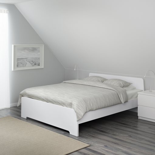 ASKVOLL, bed frame, 140X200 cm, 090.304.70
