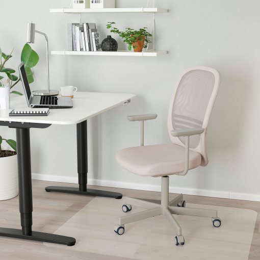FLINTAN, office chair with armrests, 094.244.67