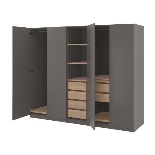 PAX/FORSAND, wardrobe, 250x60x201 cm, 094.298.89