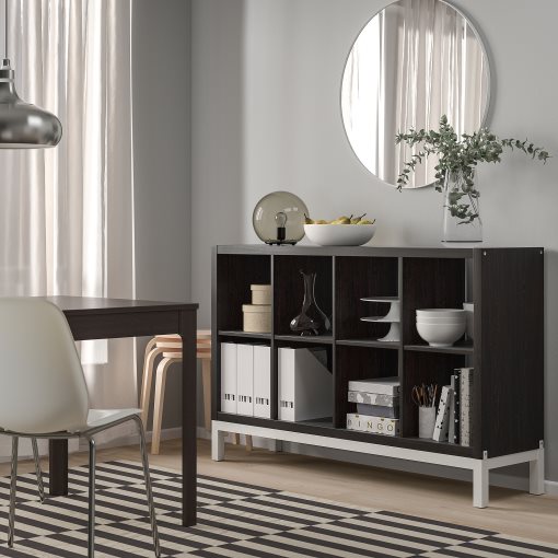 KALLAX, ραφιέρα με βάση, 147x94 cm, 094.426.78