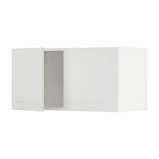 METOD, wall cabinet with 2 doors, 80x40 cm, 094.577.40