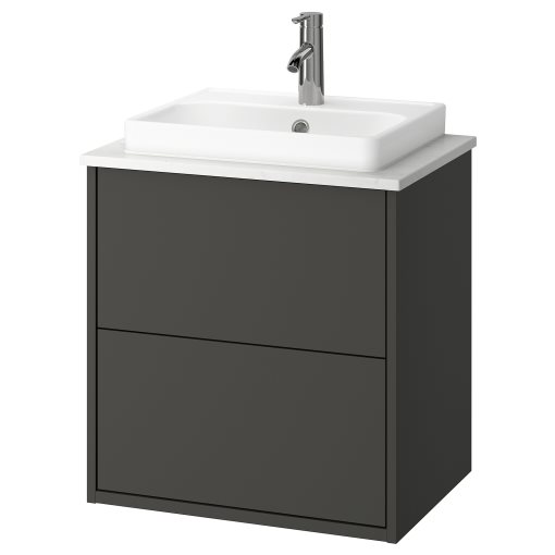 HAVBACK/ORRSJON, wash-stand with drawers/wash-basin/tap, 62x49x71 cm, 095.139.58