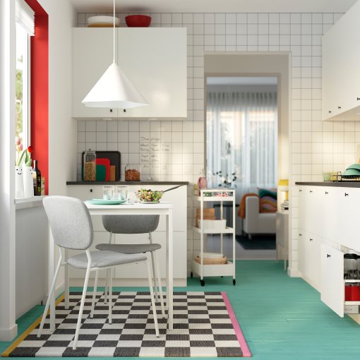 VIHALS, τραπέζι και 2 καρέκλες, 74x74 cm, 095.899.34