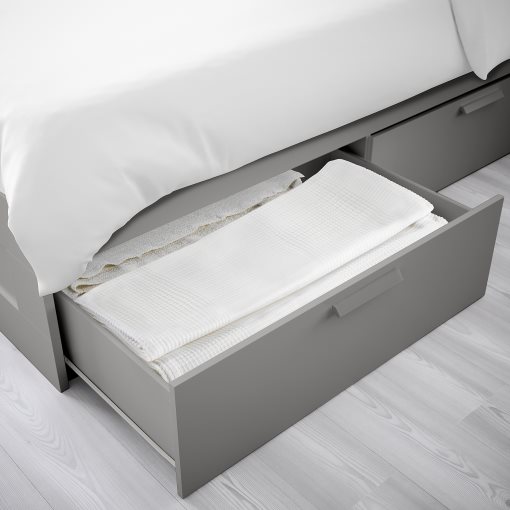 BRIMNES, κρεβάτι με αποθηκευτικό χώρο, 140x200 cm, 095.900.32