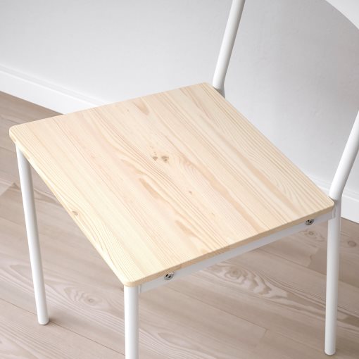 VIHALS/BUSLÄTT, τραπέζι και 4 καρέκλες, 107 cm, 095.904.90